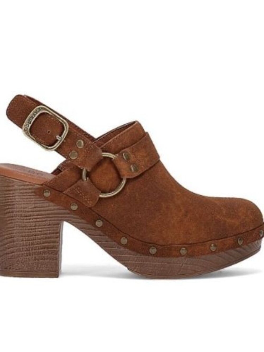 Frye and Co. Iselle Size 10 Womens Round Closed Toe Clogs, Brown, New No Box